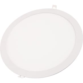 Plafon Led Tramontina Redondo De Sobrepor 18 W Bivolt 3000 K Luz Amarela