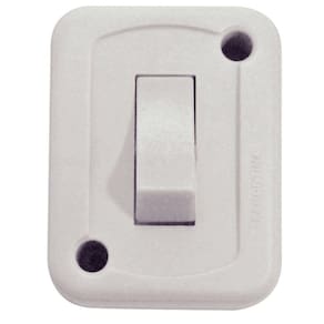 Interruptor De Sobrepor Com 1 Tecla Simples 10 A 250 V Tramontina Branco