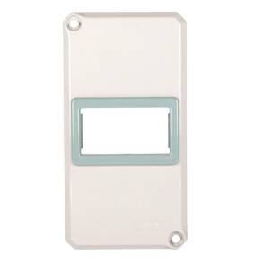 Tampa Para Condulete 1" Com 1 Posto Horizontal Para Sistema Modular