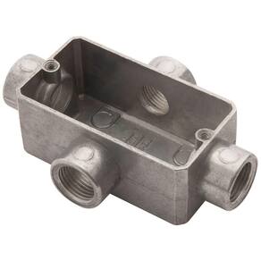 Condulete Fixo 3-4" Tipo "x" - Sem Tampa - Rosca Bsp - Sem Pintura