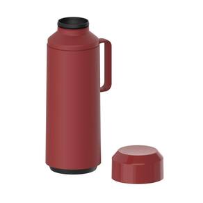 Garrafa Térmica Tramontina Vermelho Com Ampola De Vidro E Tampa Rosqueável 1 L