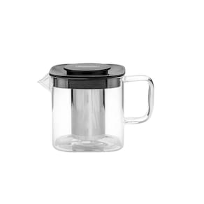 Bule Para Cha Tramontina Em Vidro E Aço Inox Com Infusor 600 Ml