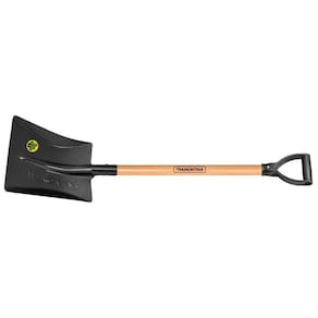 Pa Quadrada Tramontina 464-30 Em Aço Com Cabo De Madeira 71 Cm Empunhadura Plastica Reta Ergonomica