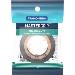 Fita Isolante Classe C 0,13x19 Mm Tramontina Preta 20 M Com Embalagem Flow-pack