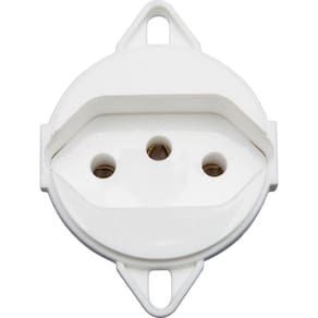 Tomada 2p+t Para Tampa De Piso Tramontina 20 A 250 V Branca