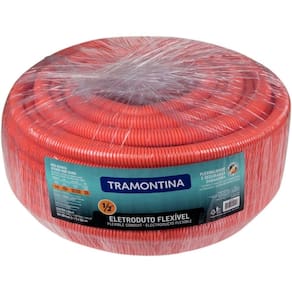 Eletroduto Corrugado Reforçado Flexivel Dn32 1" Tramontina 25 M