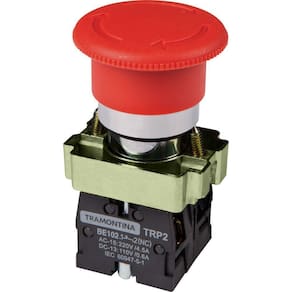 Botão De Emergencia Tramontina Trp2-bs545 1na+1nf Base De Metal