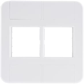 Placa 4 Postos 4x4 Tramontina Tablet Branca