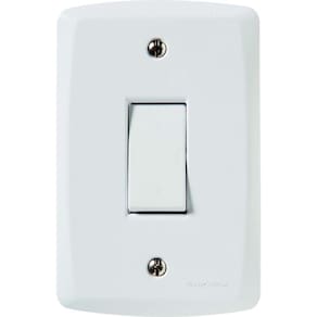 Conjunto 4x2 Com 1 Interruptor Bipolar Simples 10 A 250 V Tramontina Lux2 Branco