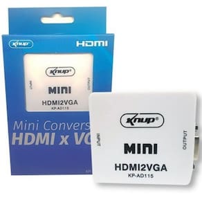 Conversor Hdmi Para Vga Usb Audio Ps3 Ps4 Xbox Chromecast