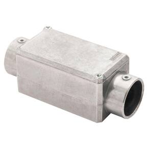 Condulete Fixo 1.1/4" Tipo "c" - Com Tampa / Rosca Bsp / Com Pintura
