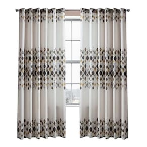 Cortina Única Amã 24 Ilhoses 300X240Cm Casa D`Oro Sultan