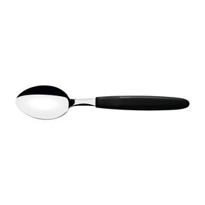 Colher De Mesa Tramontina Ipanema Com Lamina Em Aço Inox E Cabo De Polipropileno Preto