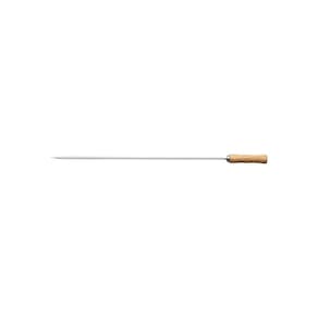 Espeto Para Churrasco Tramontina Com Lamina Em Aço Inox E Cabo De Madeira 65 Cm