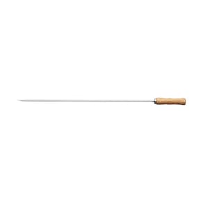 Espeto Para Churrasco Tramontina Com Lamina Em Aço Inox E Cabo De Madeira 85 Cm