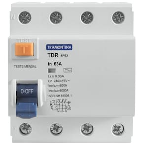 Interruptor Tdr-63 4p 63 A 30 Ma 6 Ka Tramontina