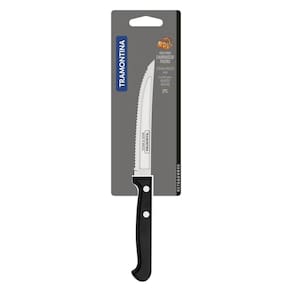 Faca Para Churrasco E Frutas Tramontina Ultracorte Com Lamina Em Aço Inox E Cabo De Polipropileno