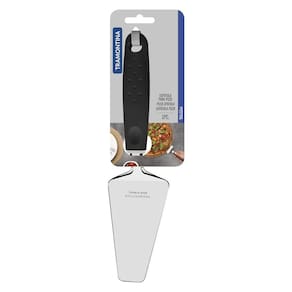 Espatula Para Pizza Tramontina Utilita Em Aço Inox Com Cabo De Polipropileno Preto