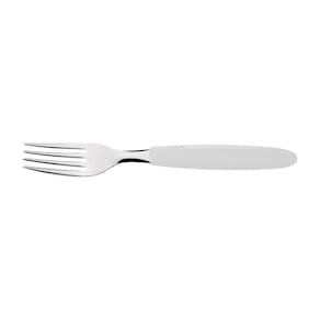 Garfo De Mesa Tramontina Ipanema Com Lamina Em Aço Inox E Cabo De Polipropileno Branco