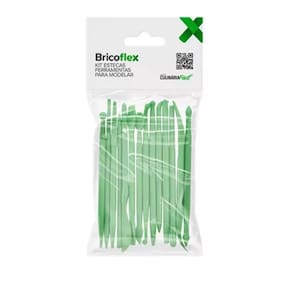 Jogo de Esteca Pequena para Confeitar Doces e Artesanato com 14 Peças Bricoflex