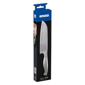 Faca Santoku Tramontina Sublime Em Aço Inox 7,5 Polegada