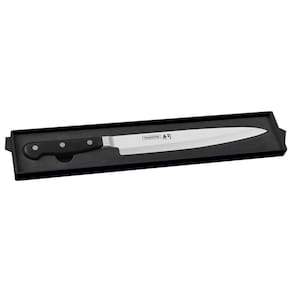 Faca Yanagiba Tramontina Sushi Com Lamina Em Aço Inox E Cabo De Policarbonato Com Fibra De Vidro 9"