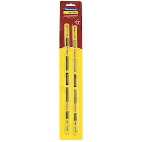 Conjunto De Laminas Para Arco De Serra Tramontina 12" Com 24 Dentes Por Polegada Em Aço 2 Peças
