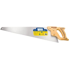Serrote Profissional Tramontina 16" Com 7 Dentes Por Polegada Em Aço Carbono Com Cabo De Madeira