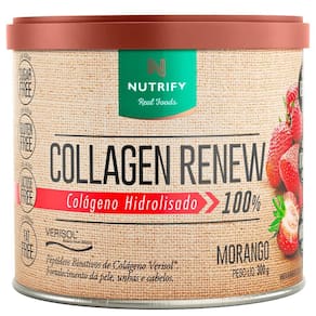 Collagen Renew Hidrolisado Verisol Morango 300G - Nutrify