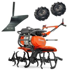Motocultivador Micro Trator Husqvarna Tf338 Rotativa 95cm Arado Unilateral