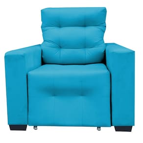 Poltrona De Amamentação E Decoração Quarto Sala Reclinável Leticia Turquesa