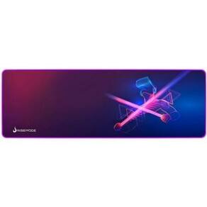 Mousepad Gamer Rise Mode Speed Neon Estendido 900x300mm Borda Costurada - RG-MP-06-NEO