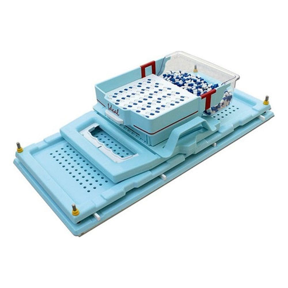 Encapsuladora Semi Automatica Completa 360 Cápsulas N°0 Lab