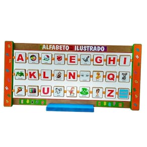 Alfabeto Ilustrado Giratório