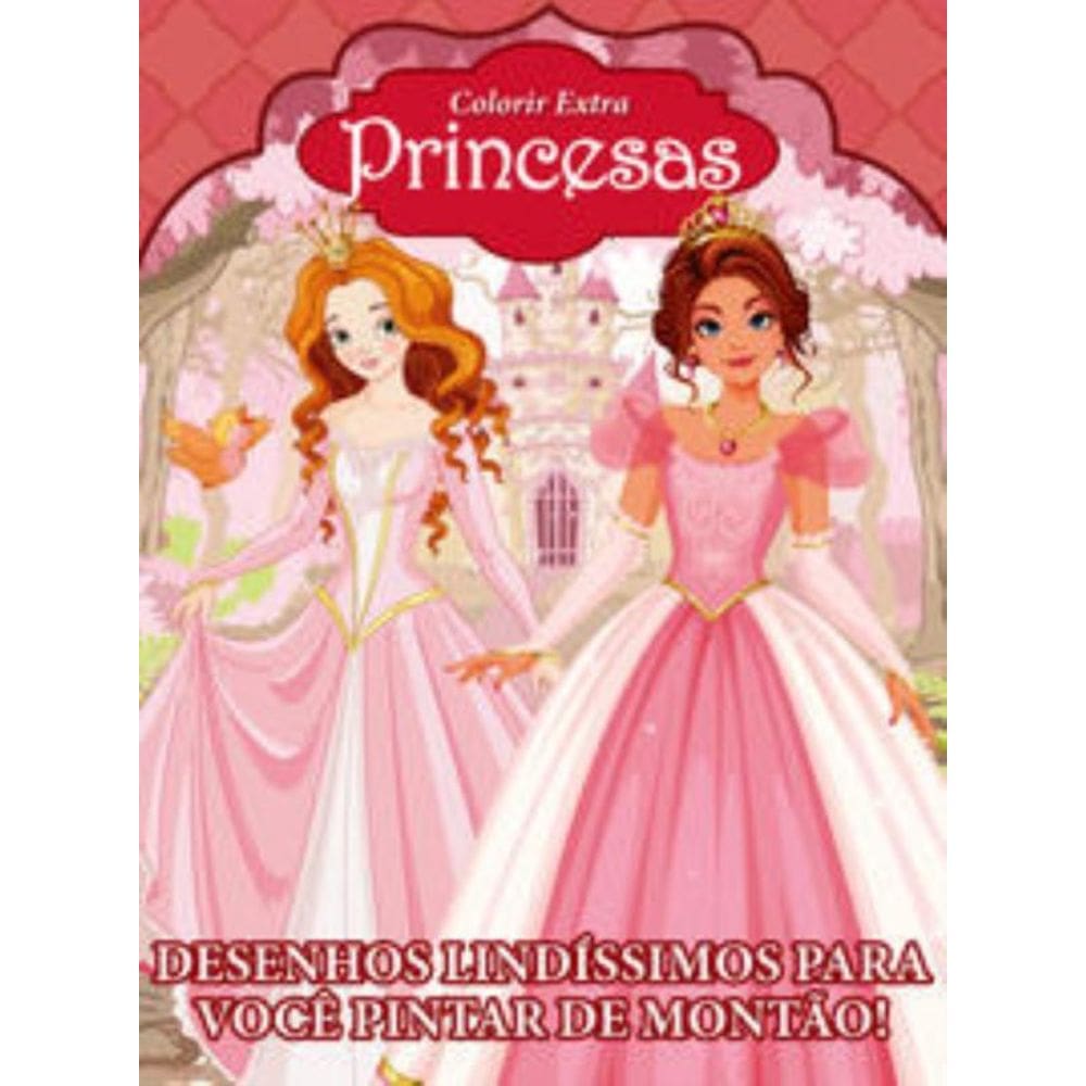 Princesas - Colorir - Extra