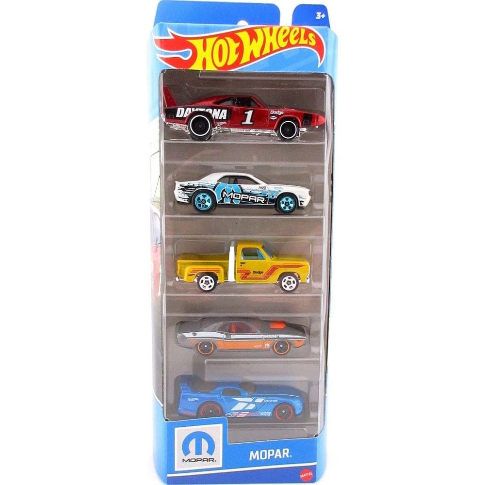 Hot Wheels Pacote Com 5 Carros Mopar Htv48