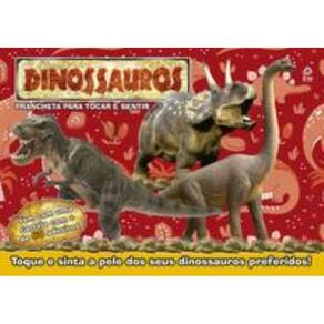 Dinossauros - Prancheta para tocar e sentir