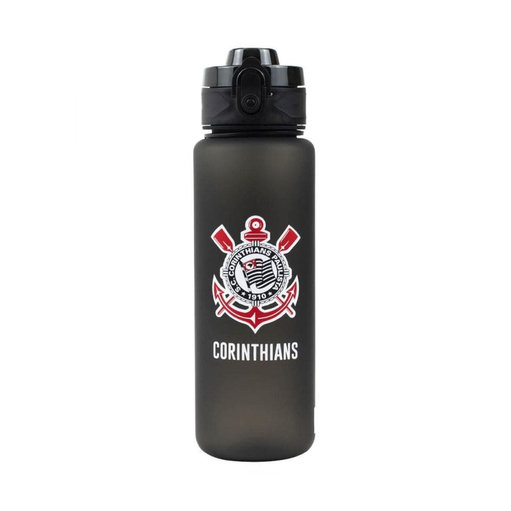 Garrafa De Plástico 600Ml - Corinthians