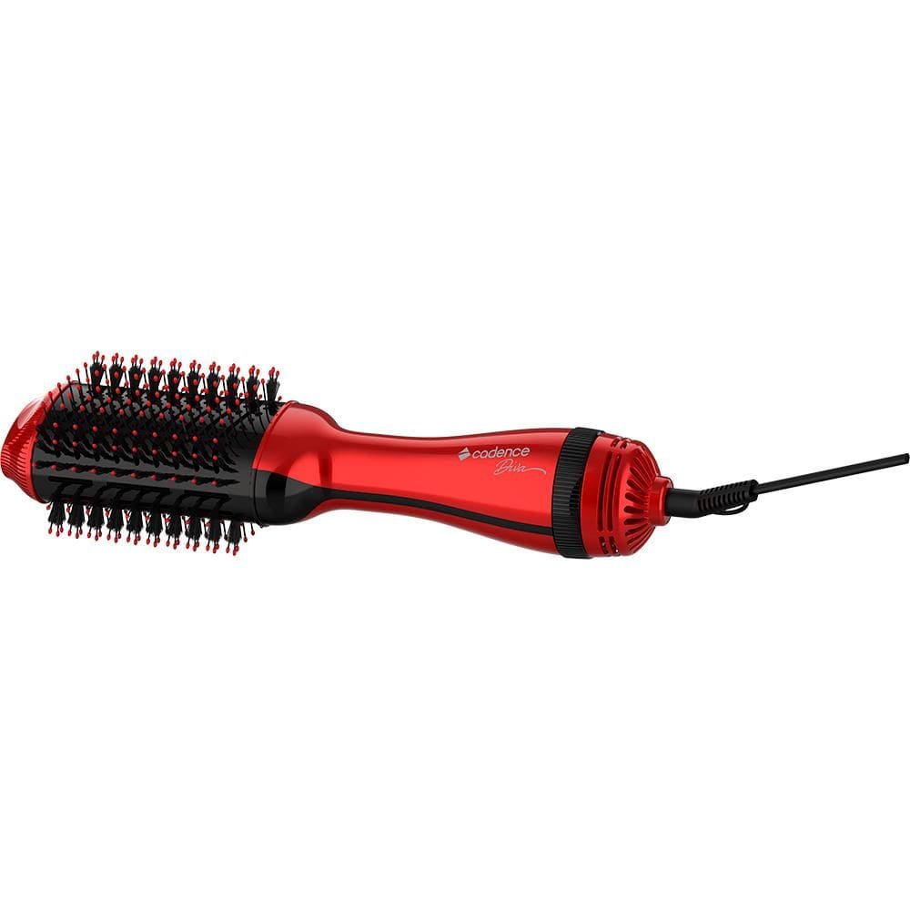 Escova Secadora Cadence Diva 1200W - 3 Níveis de Temperatura Vermelho 127V - ESC704