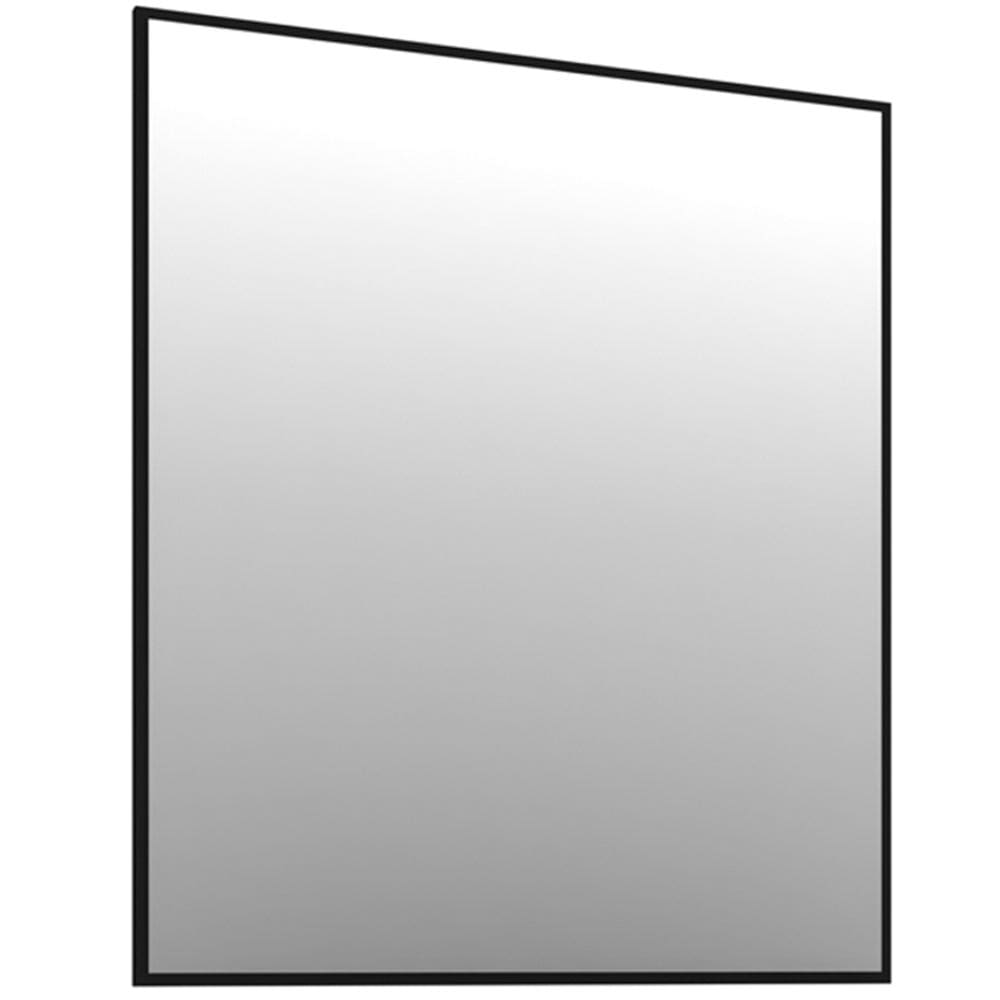 Espelho Para Banheiro Com Painel Preto 78x90 B06 - Lyam Decor