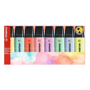 Caneta Marca Texto Stabilo Boss Pastel - Ponta Dupla 2x5mm