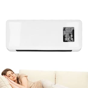 Aquecedor Refrigerador Ventilador Portatil Varal Secar Roupa Parede Controle Ajuste Temperatura Fria Quente Casa