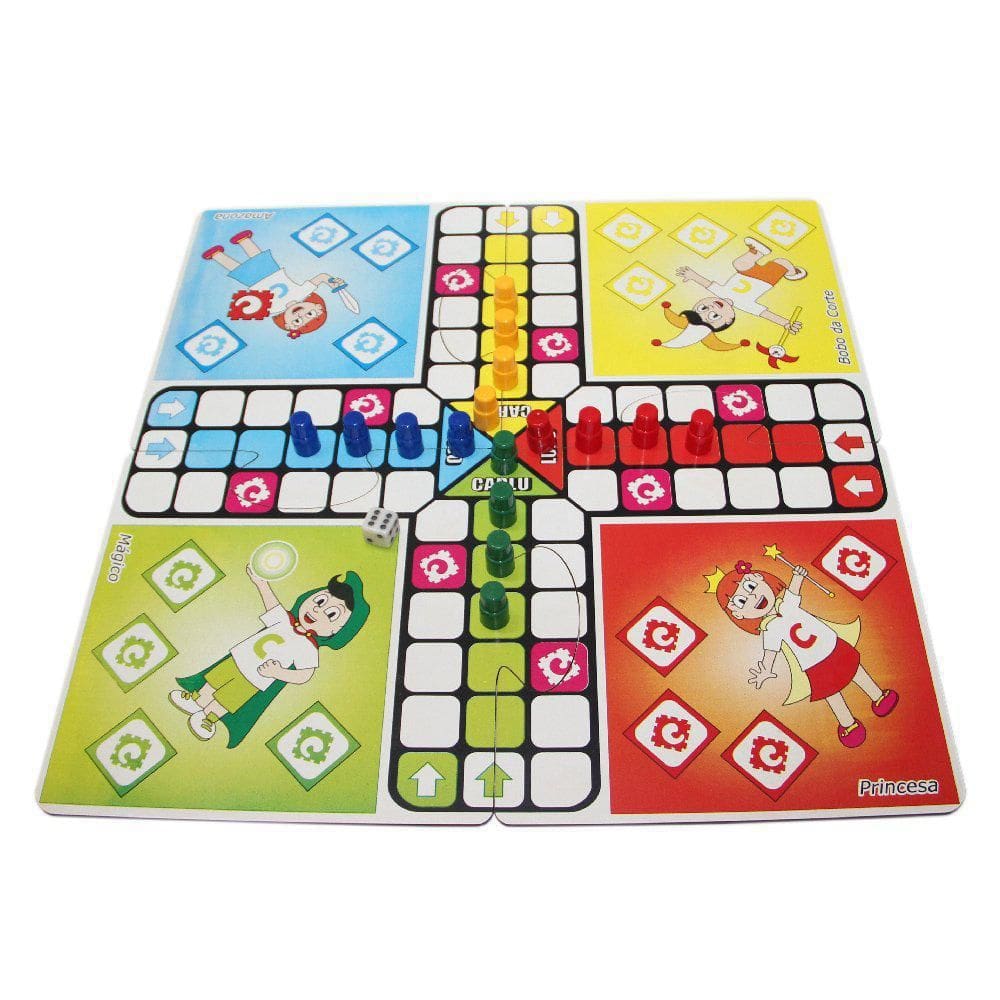 Jogo Ludo Madeira 1604 Carlu