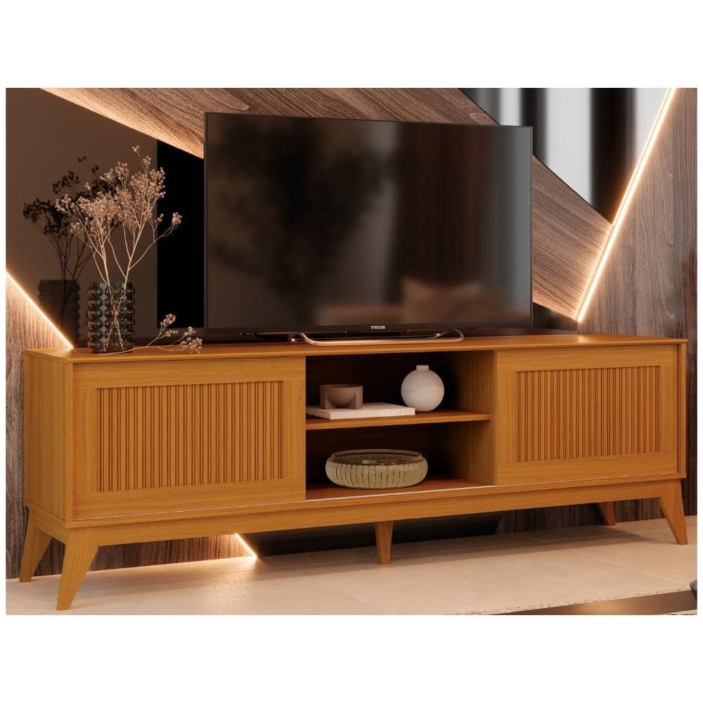 Rack Retro para Tv 65"  King - Cedro