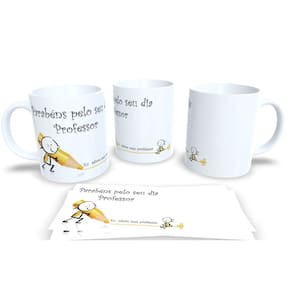 Canecas de Porcelana Personalizadas dia dos Professores