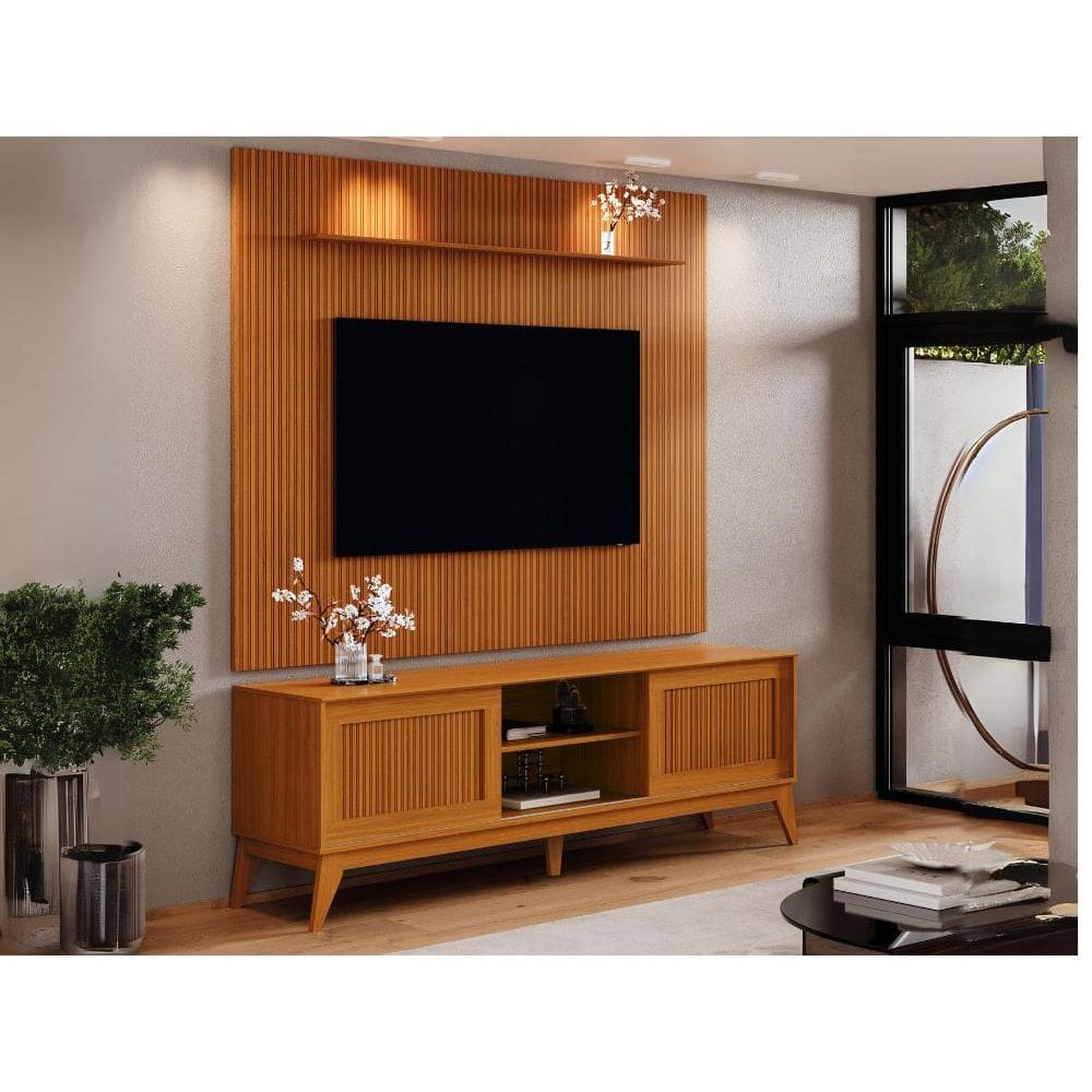 Rack com Painel para Tv 75? King / Avant – Cedro