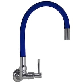 Torneira Bica Móvel Cromada 1/4 de Volta Modelo C34 - Azul