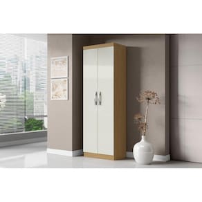 Armário Multiuso Com 2 Portas New Atacama Off White - Aramóveis