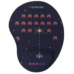 Mouse Pad Ergonômico Invaders 8 Bits Presente Criativo Geek