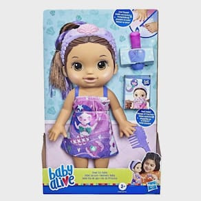 Baby Alive - Boneca Glam Spa - Morena F3565 - Hasbro